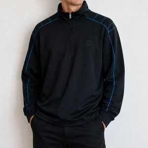 Nike Golf 1/4 Zip Pullover Embroidered UPS Logo Career Gorpcore Corporate Sporty